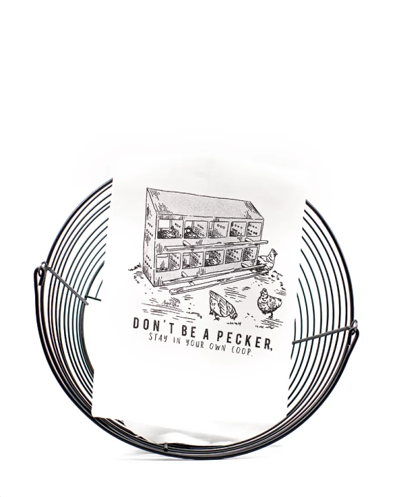 Tea Towel - Stay in your Own Coop