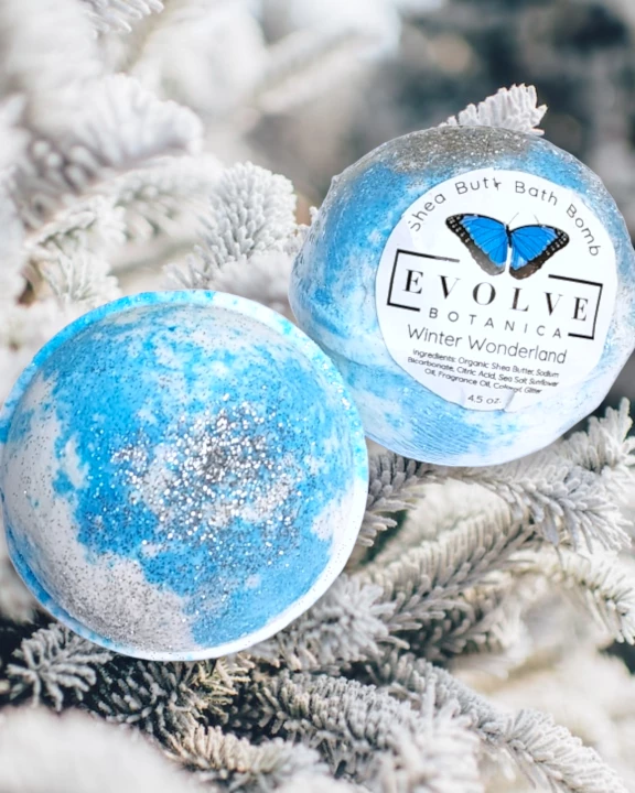 Bath Bomb - Winter Wonderland (Seasonal- Christmas- Holiday)
