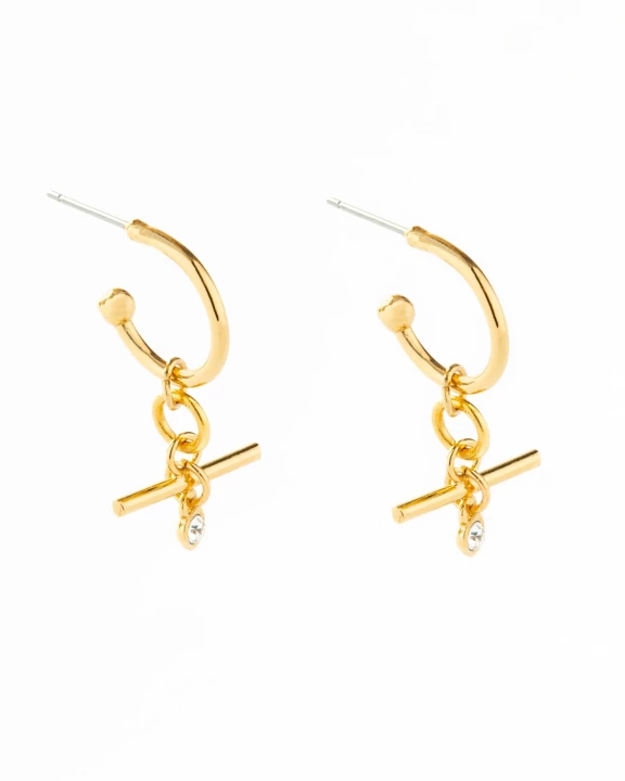 Wynne Crystal Bar Earrings