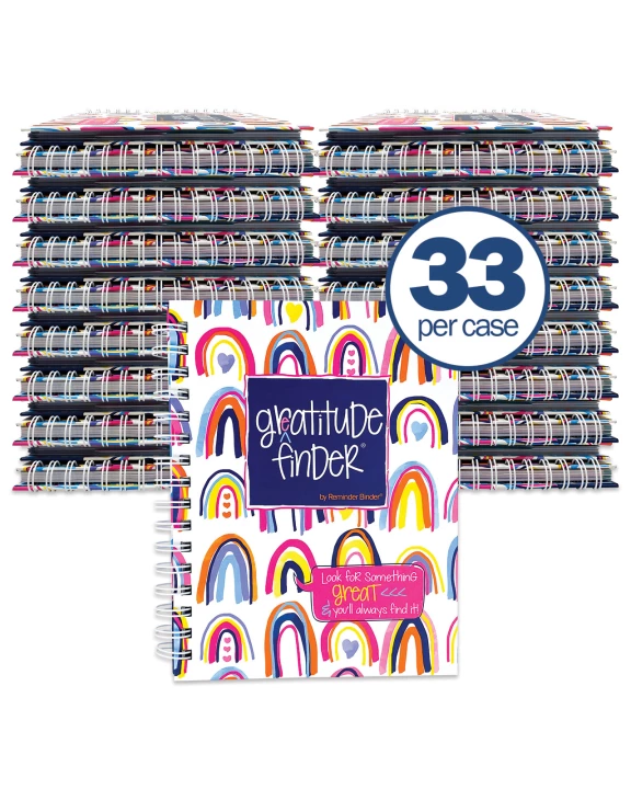 Gratitude Finder® Gratitude Journals for Kids (Case of 33)