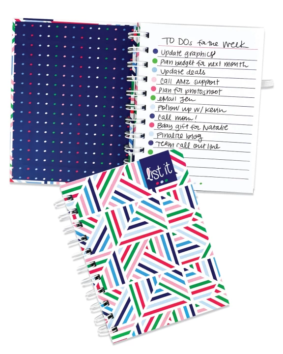 List It Pocket Notebook (Pack of 6)
