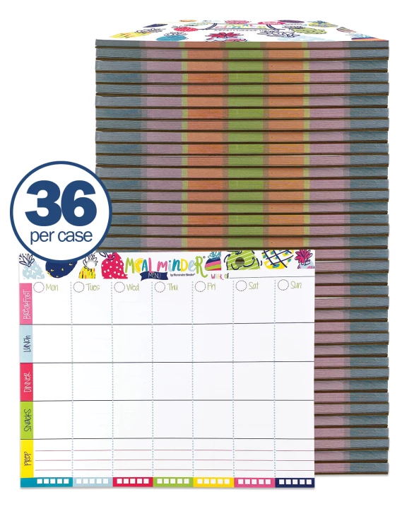 Meal Minder® 52-Week Menu Planner Pad (Case of 36)