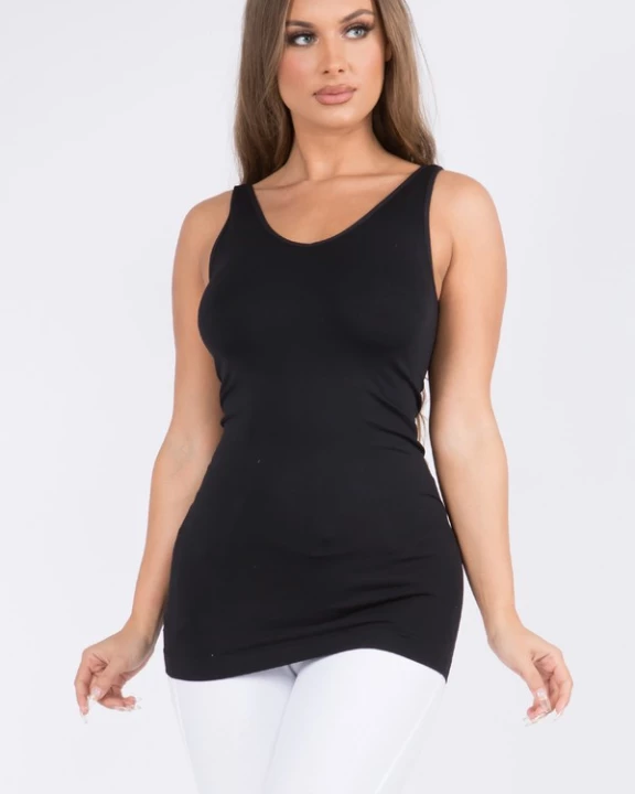 Lady's Reversible Seamless Tank