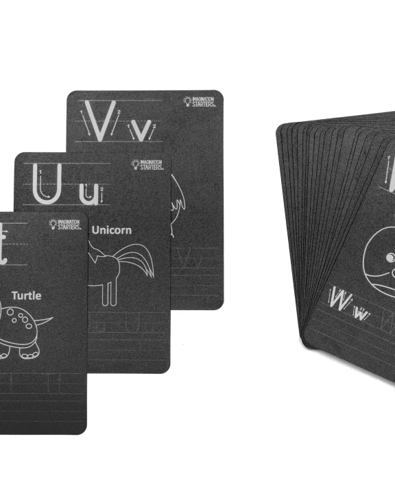 Chalkboard Alphabet Card Set