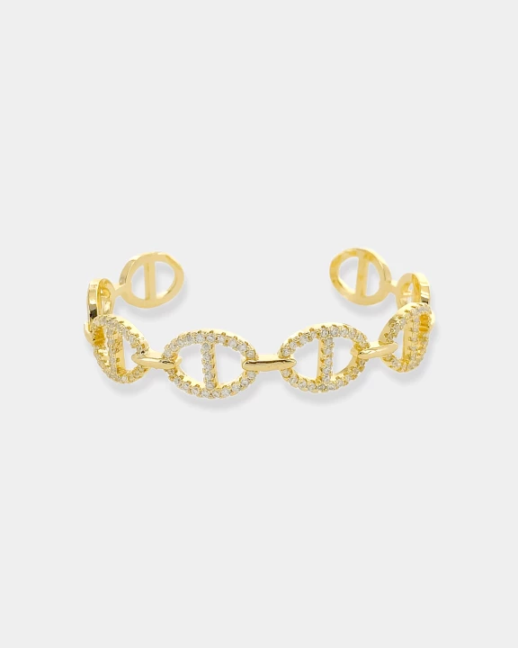 Cubic Zirconia Mariner Cuff