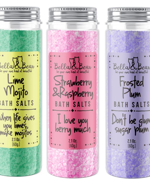 Fruity Bath Salts 2oz Minis x 24
