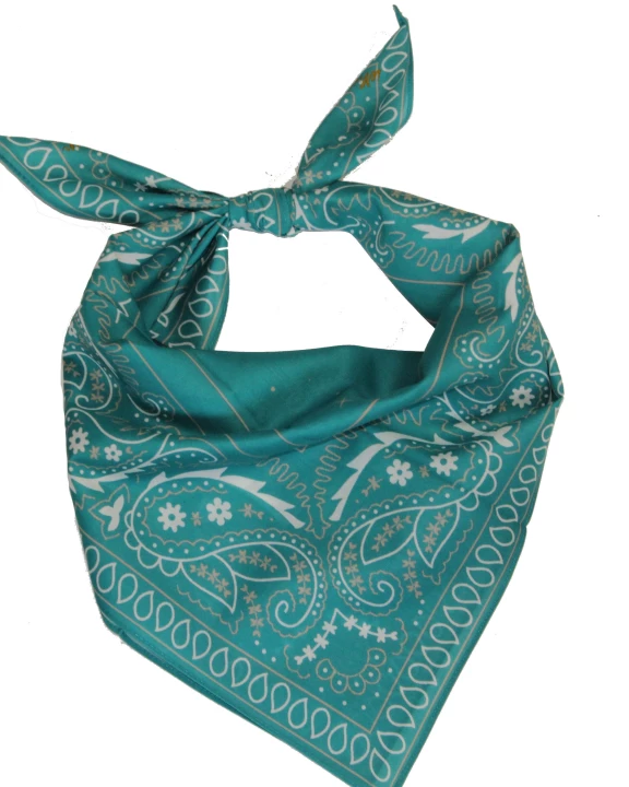 Cotton Bandana - Turquoise