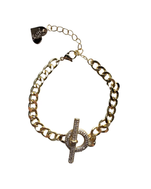 CZ Toggle Bracelet