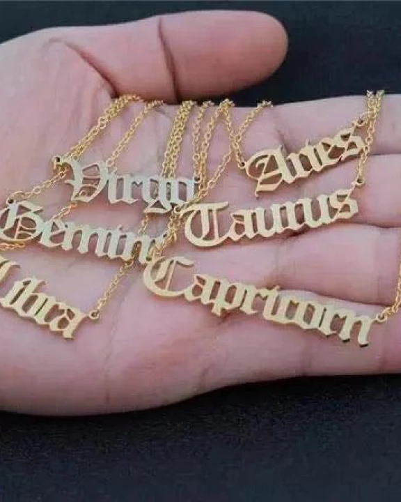 Ready to Ship | Stainless Steel Zodiac Sign Necklace