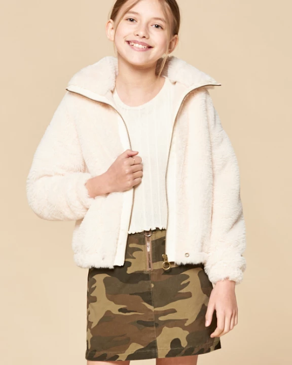Faux Fur Jacket