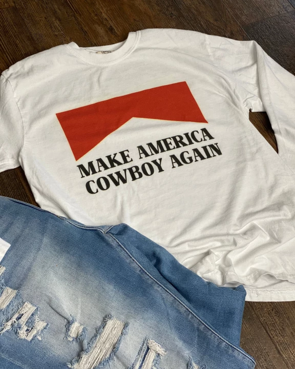 Make America Cowboy Again Graphic Tee