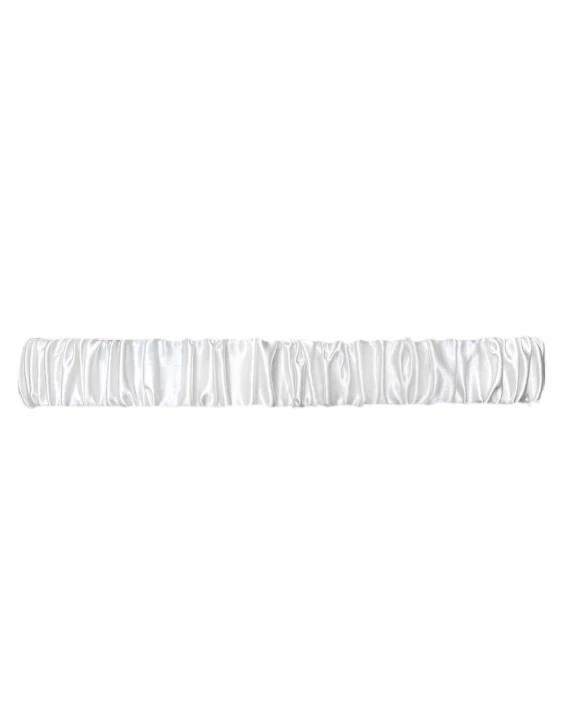 Kids' Organic Silk Headband - White