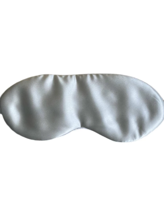 Organic Silk Sleep Mask - White