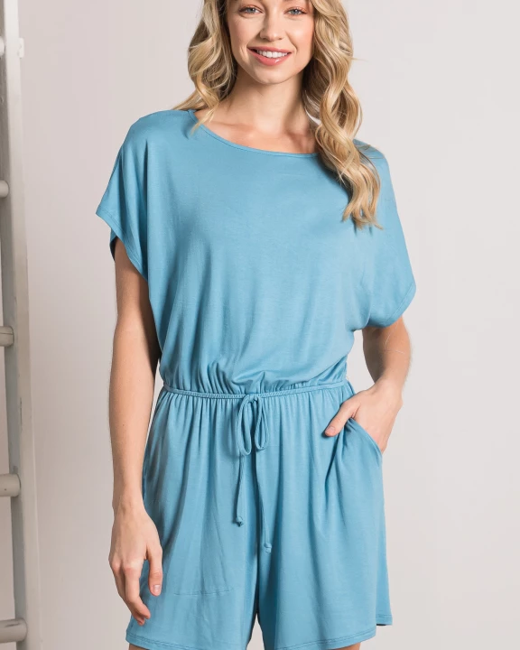 SHORT SLEEVE ROMPER