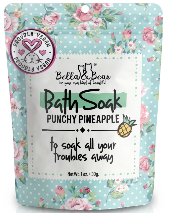 Travel Size Pineapple Bath Soak Mini 1oz