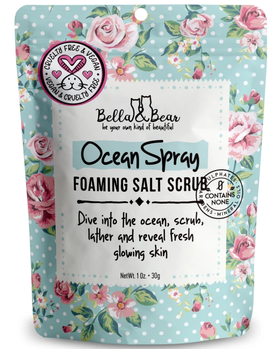 Travel Size Ocean Spray Exfoliating Body Scrub, Mini 1oz