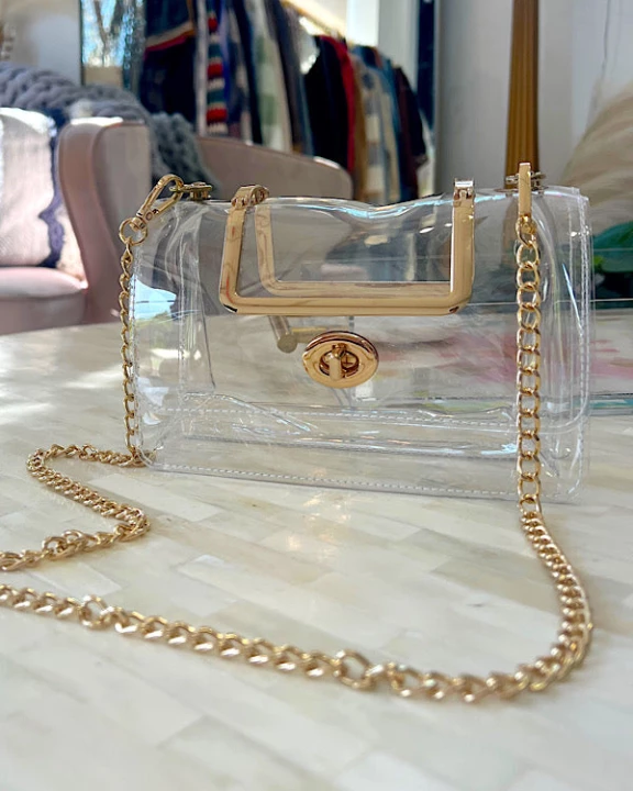 You're Golden Clear Crossbody