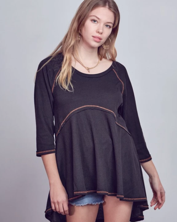 THERMAL HIGHLOW TUNIC