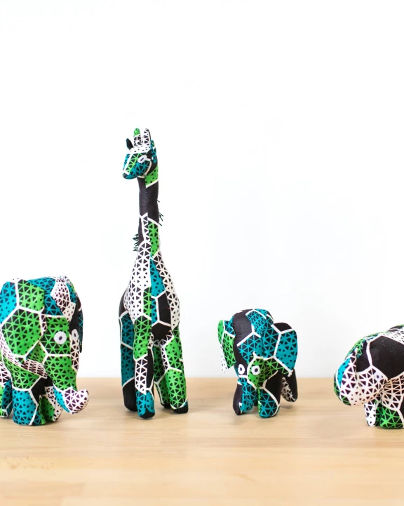Safari Animals: Hexagon