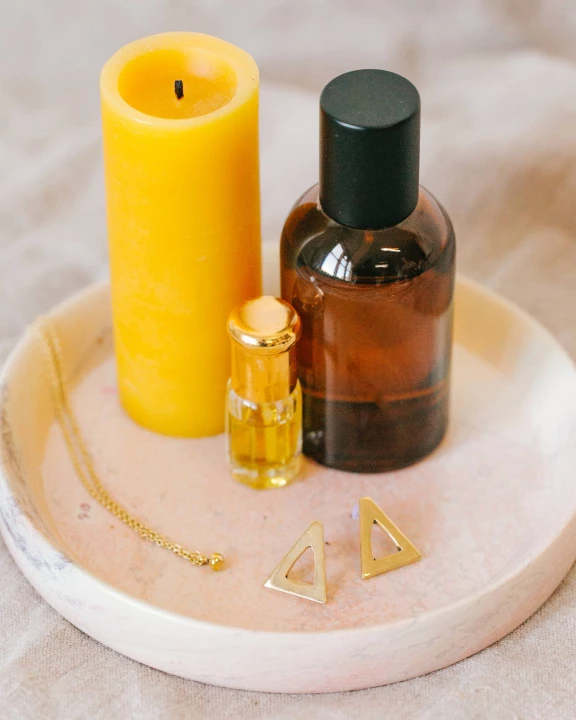 Soapstone Jewelry Tray: Sunset