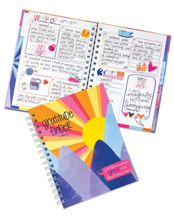 Faith-Based Inspirational Gratitude Finder® Gratitude Journals (Individual Unit)