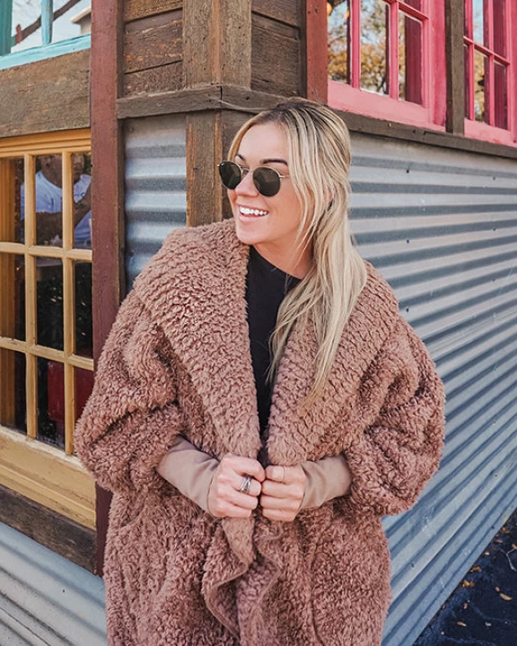 Sherpa Wholesale Body Wrap/Cardigan for Women Hoodie (7 colors)