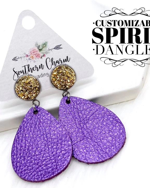 2" Customizable Spirit Dangles