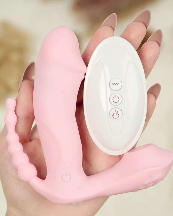 Three Head Vibrator