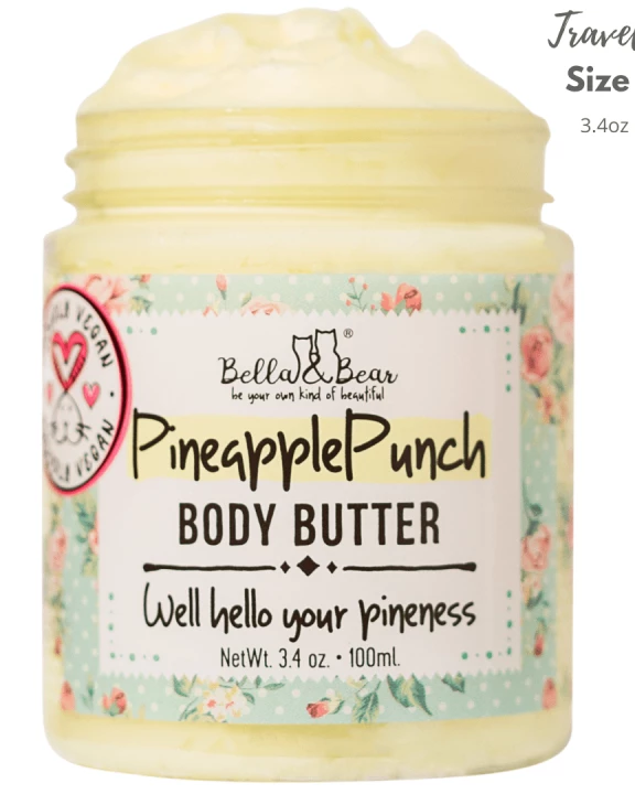 Pineapple Punch Moisturizing Body Butter Travel Size 3.4oz