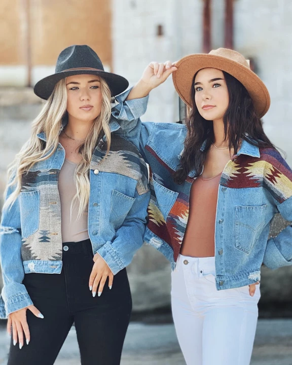 Thunderbird Wool & Denim Duo Patchwork Jacket