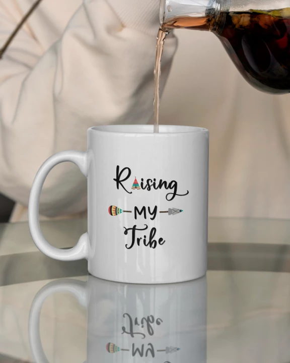 Raising My Tribe Coffee Mug