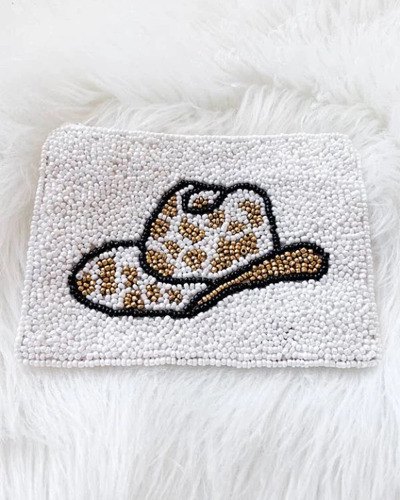 Cowgirl Hat Coin Purse