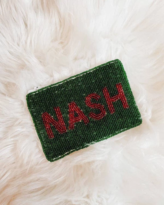Nash Coin Purse Green/Red