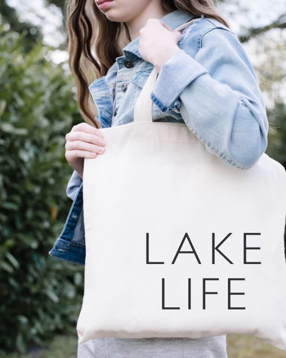 Lake Life Tote Bag | Lake Tote Bag | Lake Bag