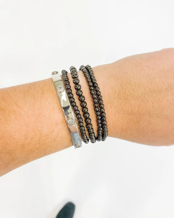 Dreaming of Gunmetal Bracelet Set