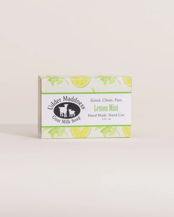 Lemon Mint Goat Milk Soap