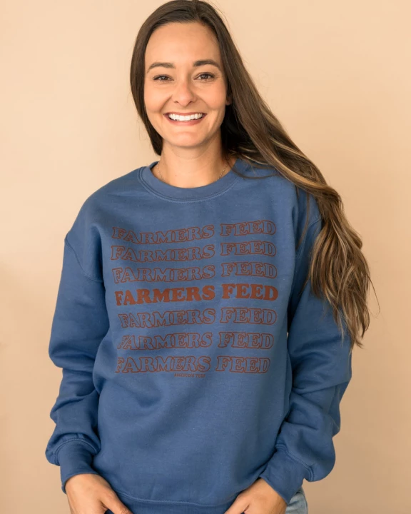 Farmers Feed Retro Sweatshirt