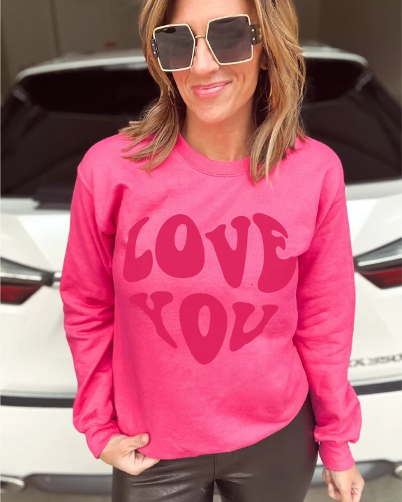 Love you basic sweatshirt
