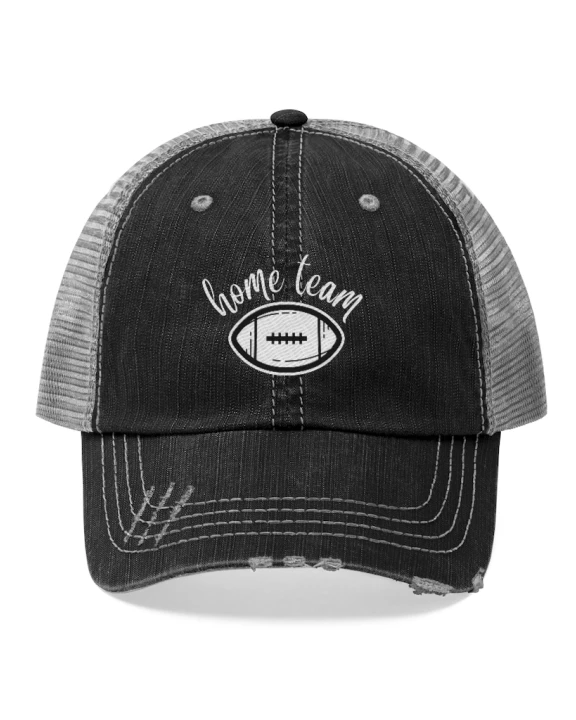 Home Team-Distressed Football Hat
