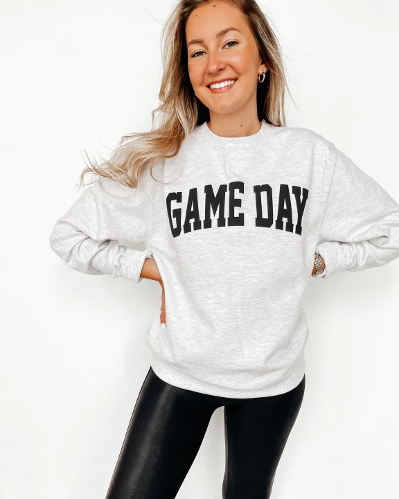 Game Day Athletic Ash Crew Sweatshirt