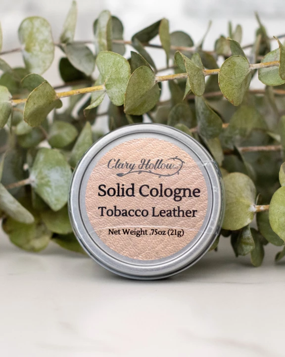 Solid Cologne Tobacco Leather