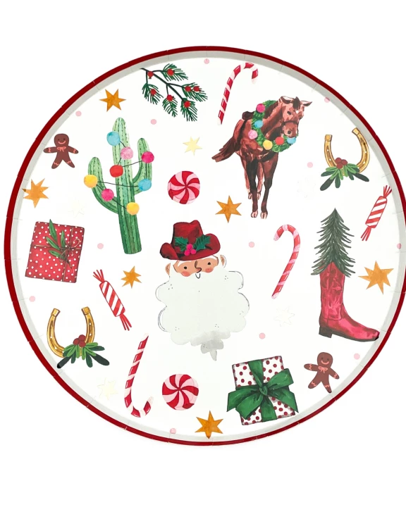 Ho Ho Howdy Dinner Plates