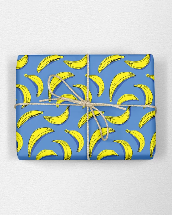 Bananas Gift Wrap Sheet