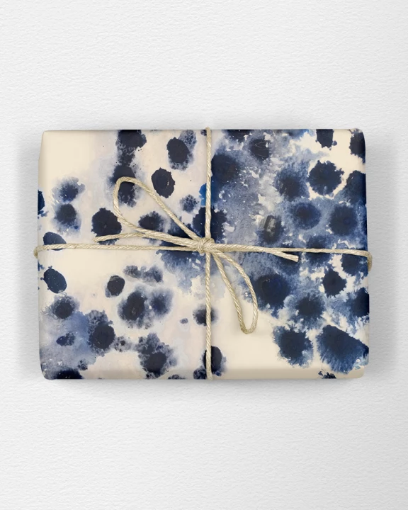 Indigo Gift Wrap Sheet