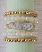 74735 - Stacked Druzy Bracelets