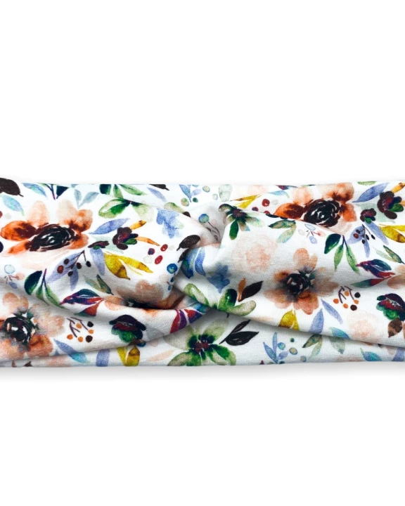Autumn Berry Floral Headband | Turban | Twisted