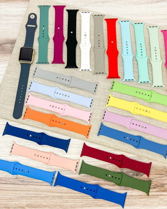 The Solid Silicone Smart Watch Band - M/L