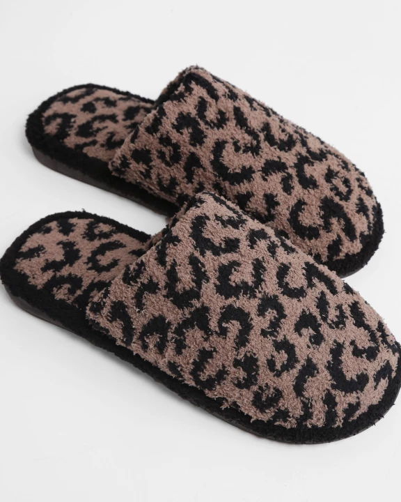 ComfyLuxe Animal Print Slippers