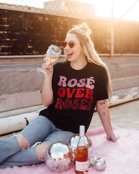 Rose' Over Roses ... Unisex Tee