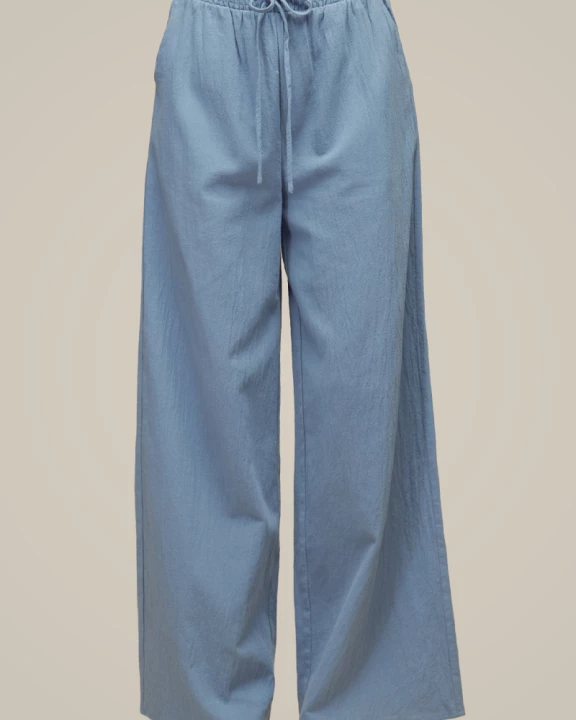 Wide Leg Drawstring Pants